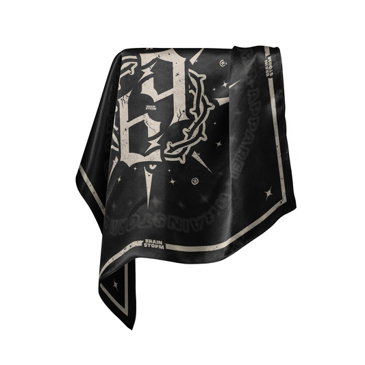 CALM BEFORE THE STORM SILK SCARF