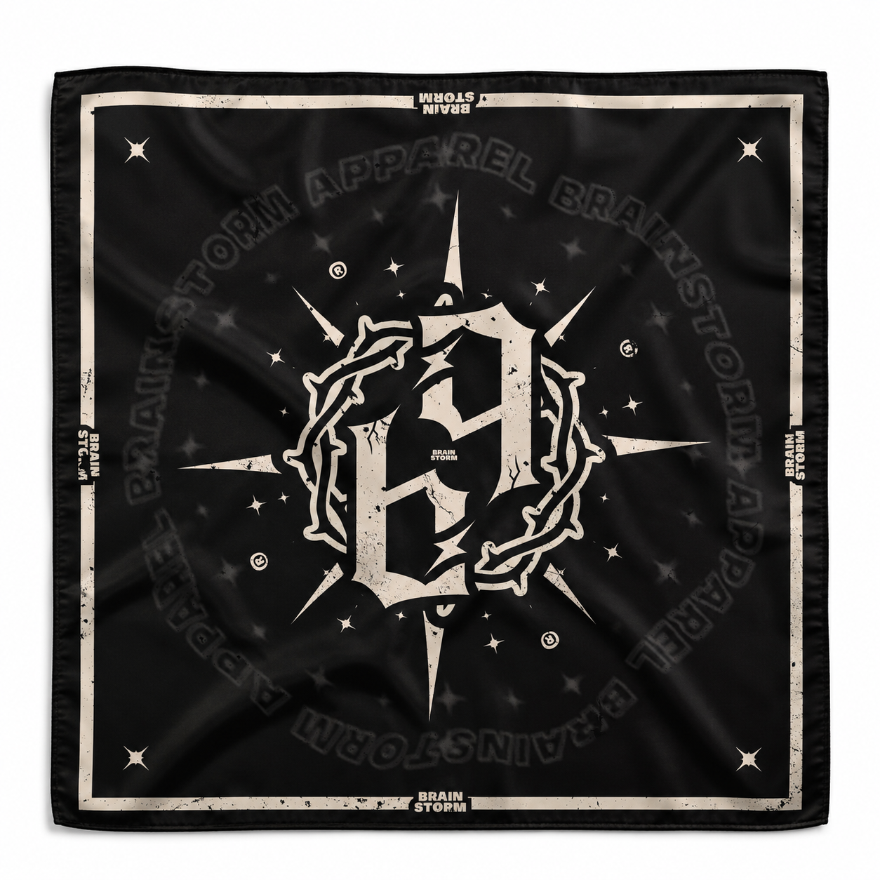 CALM BEFORE THE STORM SILK SCARF