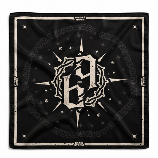 CALM BEFORE THE STORM SILK SCARF