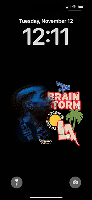 TO LIVE AND STORM IN LA WALLPAPER